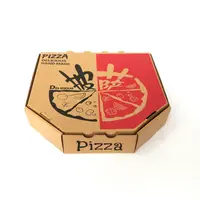 Boîte à Pizza cône Design boîtes à emporter de taille sélectionnée boîtes à Pizza imprimées personnalisées en turquie Design, fantastique
