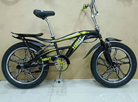Vélo BMX Freestyle pour jeunes, mini premium à une vitesse, fabriqué en usine, en acier, 20 pouces