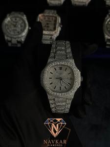 Relojes Mecánicos de Acero Inoxidable para Hombre, Personalizados con Moissanita, Lujosos y Modernos, Compra al por Mayor de Fábrica - Product Image 5