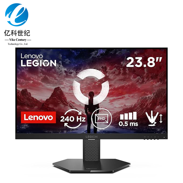 Lenovo Legion 24-10 23.8-inch Gaming Esports Monitor 99%sRGB 0.5ms FHD 240Hz IPS Screen Laptop Desktop PC Display with  & DP