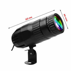 Projecteur LED RGBW 10W télécommandé en promotion, mini projecteur de scène pour boule à facettes, DJ, discothèque, fête - Product Image 2