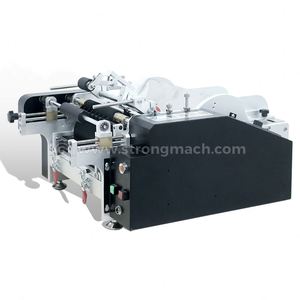 Semi Automatic <b>Paste</b> Glue Labeling Machine Cold Adhesive Labeler for Glass Bottle Wine Bottle and Food Can Jars - Product Image 2