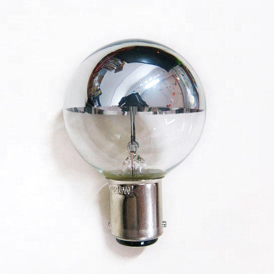 G40 24V 25W Warm White Shadowless Surgery Nickel Base Half Silver Incandescent Light Bulb