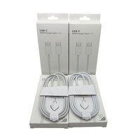 Câble de charge tressé USB-C vers USB-C 60W pour iPhone 15, 16, 16 Pro Max, câble de charge rapide pour iPhone 17, 17 Pro Max