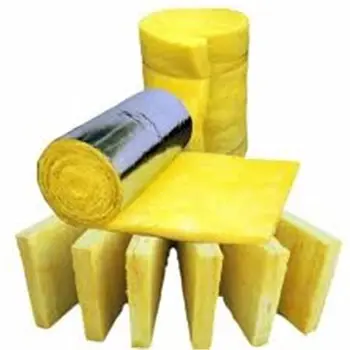 Glass Wool Blanket for Roofing Insulation High Quality Cheap Price Yellow Color Fiber Glass Wool