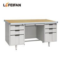 Table d'ordinateur modulaire en acier laminé à froid pour usage domestique/bureau, design moderne, mobilier commercial