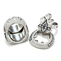 Bague de champion des Las Vegas Ace 2025, tendance mode européenne et américaine, bague commémorative pour fans, collection en alliage