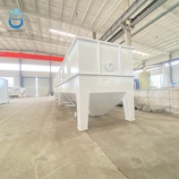 Nouveau PVC Résine Carbone PP Plaque Inclinée Clarificateur Réservoir De Sédimentation Séparateur D'eau Filtre Lamelle Purification De L'eau Hôtels