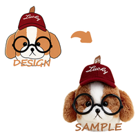 Fabricant professionnel de peluches, service OEM ODM pour votre conception personnalisée de porte-clés en peluche