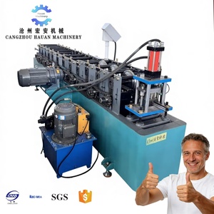 เครื่องขึ้นรูปเหล็กแผ่นชุบสังกะสีอัตโนมัติแบบมุมฉาก พร้อม PLC และชุดเกียร์ - Product Image 1