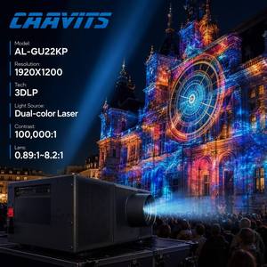 <span class=keywords><strong>Projecteur</strong></span> laser 4K APPOTRONICS série G DLP >5000 Lumens 10000:1 Double SDI HDBaseT pour auditorium commercial avec fusion de images - Product Image 1
