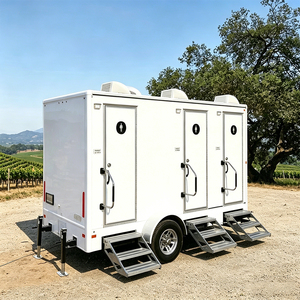 Remolques de Lujo con Aire Acondicionado para <span class=keywords><strong>Baños</strong></span> Portátiles, Remolques Móviles para Inodoros, Remolques de <span class=keywords><strong>Baños</strong></span> Portátiles en Venta - Product Image 1