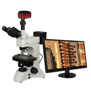 <span class=keywords><strong>Microscopio</strong></span> Metalográfico de Alta Definición con Resolución 4K, Enfoque Automático, <span class=keywords><strong>Ocular</strong></span> de 10x, Aumento de 1000x, Iluminación Halógena, 1/2 Pulgada - Product Image 5
