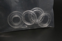 Échantillon gratuit prix oeillets en plastique transparent ensembles oeillets pour sacs à dos vestes vêtements accessoires rideaux taille personnalisée