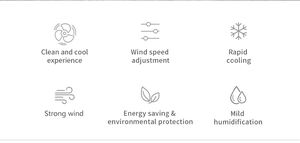 <span class=keywords><strong>Climatiseur</strong></span> évaporatif portable et refroidisseur <span class=keywords><strong>d</strong></span>'air <span class=keywords><strong>d</strong></span>ésertique avec humidificateur, <span class=keywords><strong>climatiseur</strong></span> électrique 3 vitesses, en plastique, pour usage domestique et hôtelier - Product Image 4