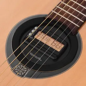 SKY-100 Gitarren-Sound loch Digitales Hygrometer-und Luftbe feuchter system Sound hole Cover Dia.100mm für EQ Acoustic Folk Guitars