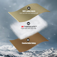 Vêtements de randonnée Emersongear en gros, veste chaude 3M Thinsulate