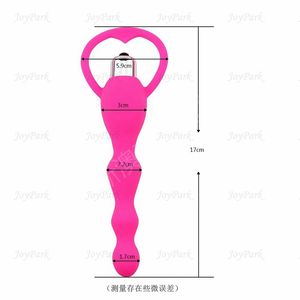 JoyPark <span class=keywords><strong>Hot</strong></span> - Vibrador de 10 Velocidades con Tapón Anal de Silicona Suave, Simulador de Próstata, Masajeador, Juguetes Sexuales para Adultos, Vibrador Anal para Parejas - Product Image 6