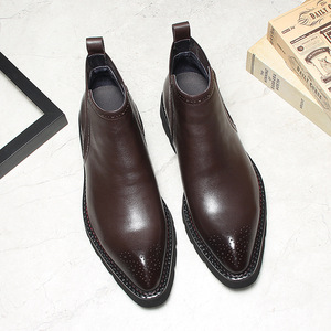 Nouvelles Chaussures Oxford en Cuir Imperméables Artisanales de Luxe Décontractées Britanniques pour Hommes, Modèle Evergreen, à Enfiler, Formelles, pour Mariage et Bureau - Product Image 6