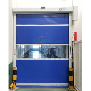 Portes roulantes à <span class=keywords><strong>action</strong></span> rapide pour passage rapide <span class=keywords><strong>Porte</strong></span> automatique en plastique à grande vitesse Portes à volets roulants rapides - Product Image 6
