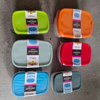 Contenants alimentaires empilables avec couvercles, sans BPA, réutilisables, en plastique, pour le stockage des légumes et des fruits dans la cuisine
