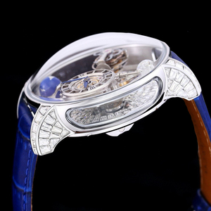 Relojes Personalizados de Alta Calidad con Movimiento Tourbillon y Diamantes Brillantes, Elegantes Regalos para Hombre en Navidad - Product Image 4