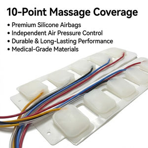 Kit de modification de massage à 10 points spécial <span class=keywords><strong>Audi</strong></span> A4L A6L Q5L Q7 A8L, accessoires de mise à niveau de siège contrôlés par interrupteur de style original - Product Image 2