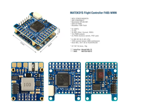 เครื่องควบคุมการบิน F405-WMN matek STM32F405RGT6 W/ Baro OSD blackbox กระแส132A 2-6S 31x26x16.5mm โดรนแบบปีกคงที่ - Product Image 3