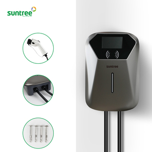 Borne de recharge murale intelligente EVSE J1772 Type 1 32A 380V pour véhicule, niveau 2, 22kW avec DLB - Product Image 3