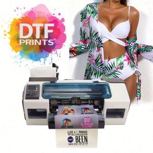 <b>PET</b> Film DTF Roll 30x100 Heat Press T Shirt Printing Direct Transfer White Cold Peeling for Clothing Application - Product Image 1