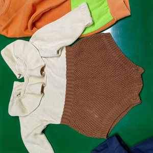 Abbigliamento Usato per Bambini in Buone Condizioni, per Ragazzi e Ragazze, in Vendita con Maglioni, Pantaloni, Felpe, Cappotti, Misure e Colori Assortiti - Product Image 3