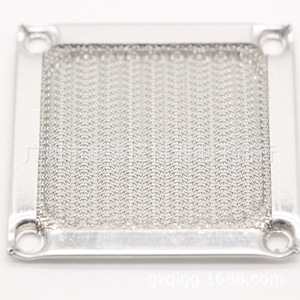 Stainless Steel Dust Filter 6Cm For Computer Fan Cooling Axial Flow Fan Protection Mesh Silver Mesh - Product Image 1