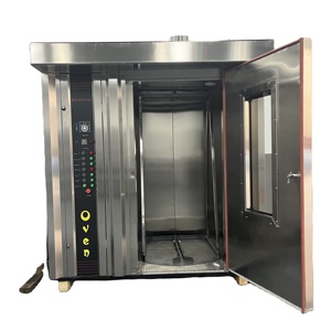 Four de Cuisson Rotatif Électrique Multifonctionnel de Taille Industrielle à 32 Plateaux pour Petites Plaques à Gâteaux, Mini-Pains, Gaufres et Injera - Product Image 2
