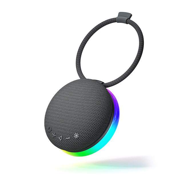 New Arrival RGB Products Super Bass Music Sound Waterproof LED Display Tws BT Speaker with Microphone