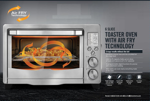 Lò Nướng Kỹ Thuật Số 24L Lò Nướng Điện Air Fry Lò Nướng Bánh Mì Với Đối Lưu - Product Image 2