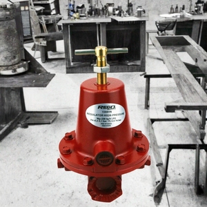 Válvula Reductora de Presión de Gas Industrial JATE 1588VN con Solenoide y Operación Manual con Manija, Tamaño de Puerto de 1 Pulgada - Product Image 3