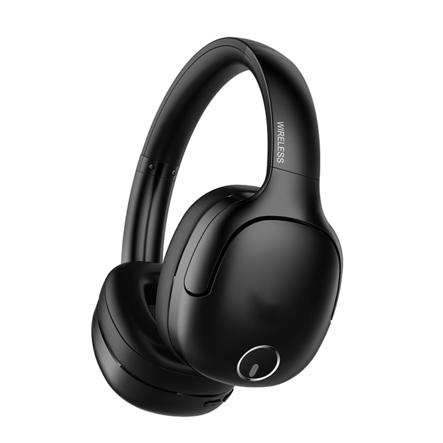 QCC3034 BT5.0 Wireless ANC Over Ear Headset Active Noise Cancelling Headphones with Mic