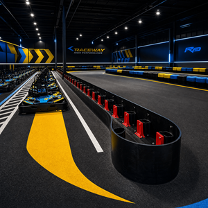 Nuevo Proyecto Comercial de Pista de Diversión Integrada Profesional: Pista de Go Karts, Pista Inflable de Zorb y Pista de Autos de Choque - Product Image 2