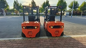 EVERLIFT 브랜드 1 년 보증 중량화물 터미널 핸들링 용 가솔린 지게차 - Product Image 2