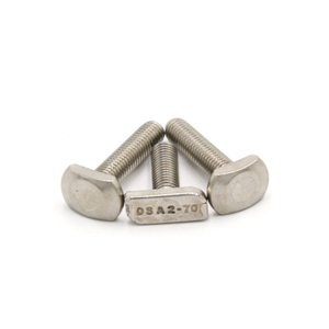 สลักเกลียว<span class=keywords><strong>เหล็ก</strong></span>ชุบสังกะสีเกรด 8 ขนาด 20-40 มม. พร้อมร่องเกลียวสำหรับยึด  น็อตแบบมีร่อง  ลวด HD  แบบ T  รูปตัว T  แบบค้อน  แบบสกรู  แบบสกรูยึด - Product Image 2