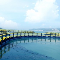 Cage de pisciculture de 10m, 15m, 20m, 25m, 30m de diamètre, piège à poissons