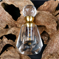 Huile Essentielle de Résine d'Agarwood 100% Pure Qingruhai pour Tous Types de Peau, Extraction Supercritique, Douce, Nourrissante aux Herbes