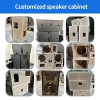 Haut-parleurs passifs de basses fréquences de 18 pouces pour performances audio professionnelles (discours/DJ/scène) 600W/1200W/2400W
