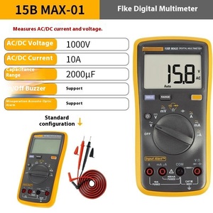 FL UK E 15B MAX-01  17B MAX-02 15B MAX-KIT  15B Pro 18B+  101 106 107 110 115C 116C 117C 12E+ มัลติมิเตอร์แบบดิจิตอล - Product Image 5