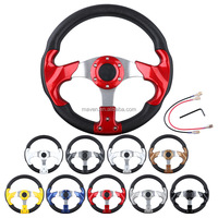 18 Moldes Universel 13/14 Pouces En Aluminium PU Voiture De Course Sport Dérive Volant