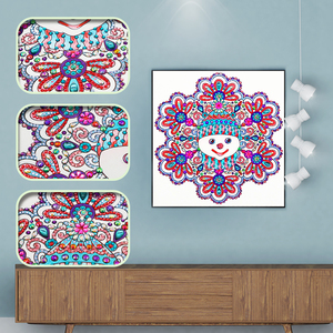 Bán buôn kim cương sơn phim hoạt hình trẻ em 5D tinh thể kim cương sơn DIY hình dạng đặc biệt Sơn kim cương - Product Image 2