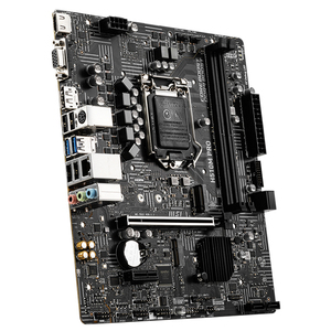 Carte <span class=keywords><strong>m</strong></span>ère MSI H510M <span class=keywords><strong>PRO</strong></span> Gaming avec socket LGA 1200, prise en charge de la <span class=keywords><strong>m</strong></span>émoire 64 Go, processeurs Intel Core Ryzen de 10e et 11e génération - Product Image 3
