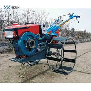 20hp mini hand walking tractor for agriculture equipment