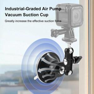 Vente en gros PULUZ 1/4 "bras magique voiture <span class=keywords><strong>support</strong></span> de <span class=keywords><strong>ventouse</strong></span> pour <span class=keywords><strong>GoPro</strong></span> pour Insta360 pour DJI caméras d'action tableau de bord <span class=keywords><strong>support</strong></span> de pare-brise - Product Image 3