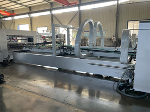 Alimentador de succión completamente automático caja de papel de cartón corrugado flexo máquina encoladora - Product Image 6